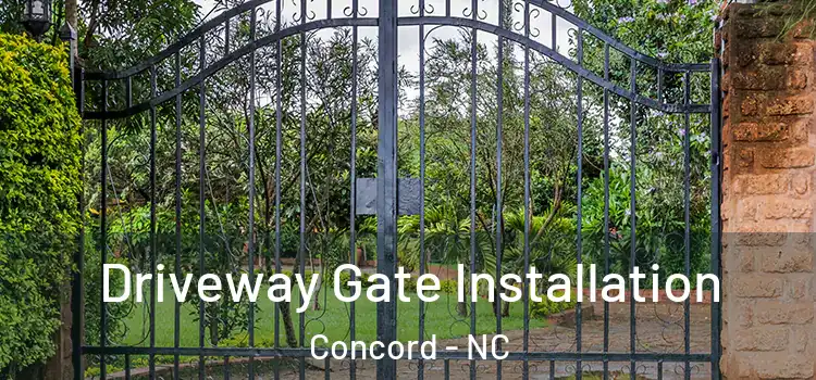  Driveway Gate Installation Concord - NC