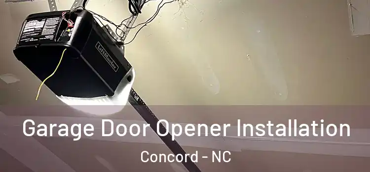  Garage Door Opener Installation Concord - NC
