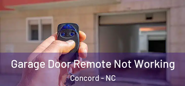  Garage Door Remote Not Working Concord - NC